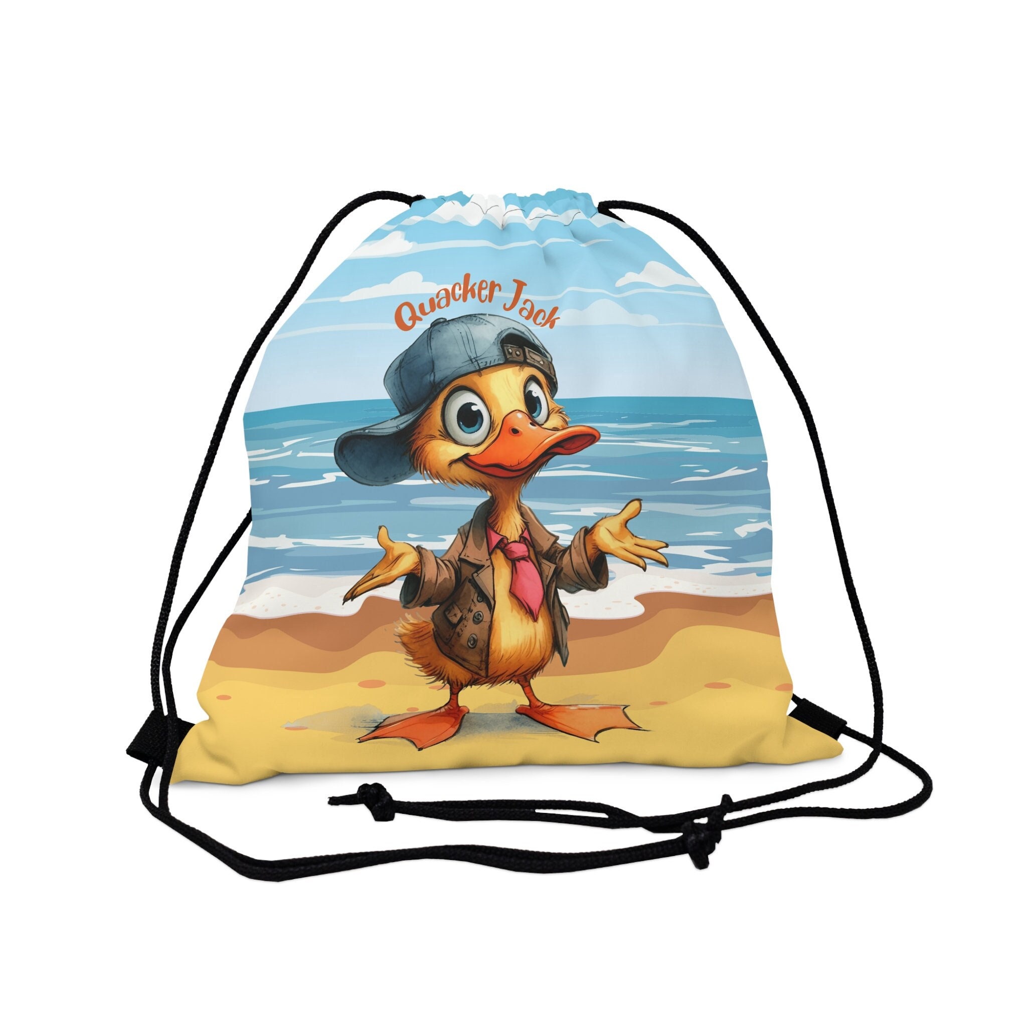 Discover Quacker Jack Outdoor Drawstring Backpack