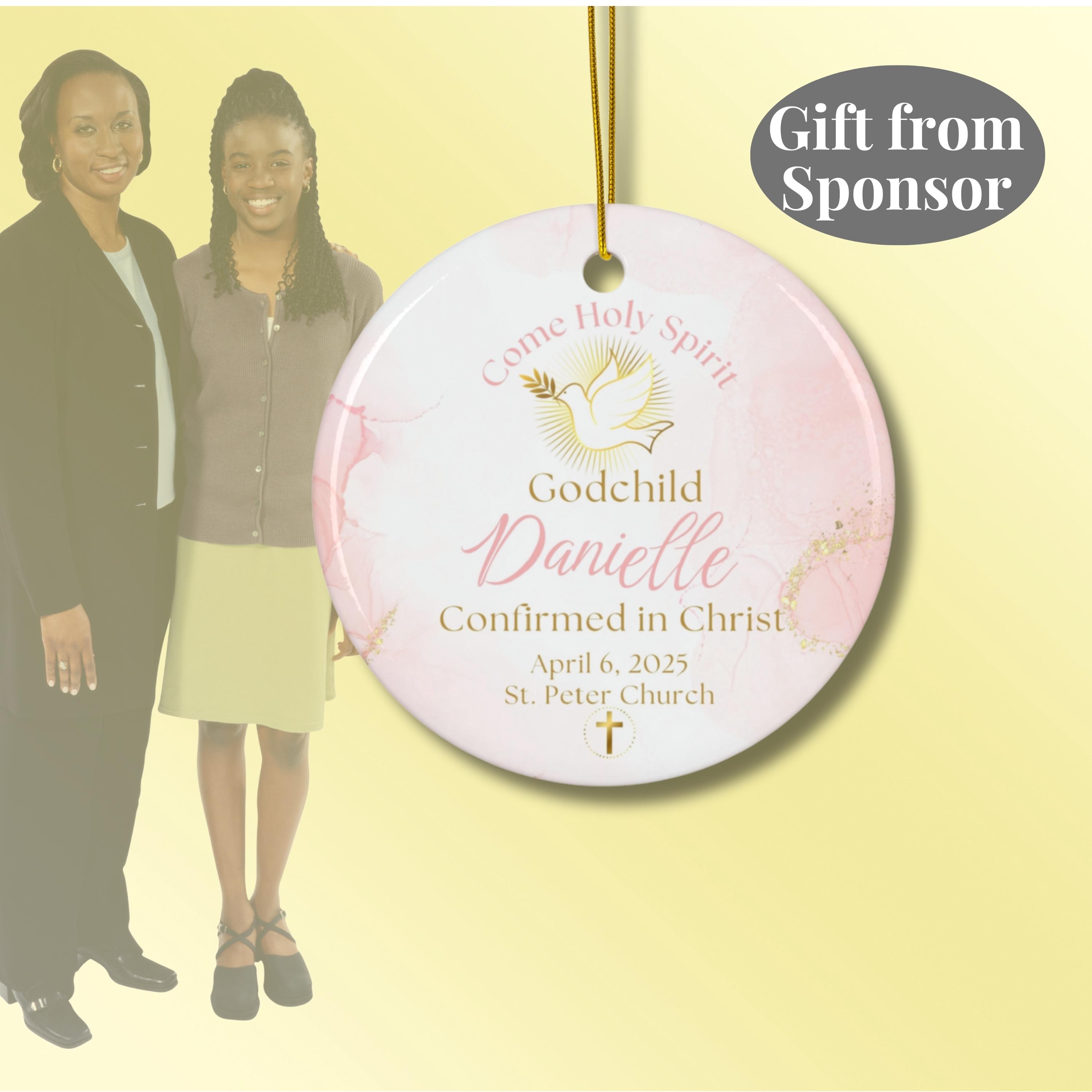 Confirmation Toy Personalized Confirmation Gifts for Girls Custom Keepsake Catholic ...