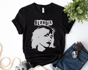 PUNK Magazine T-shirt Debbie Harry BLONDIE - Etsy