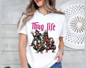 Halloween Killer, Thug Life Halloween Character, Horror Movie shirt, Scary Halloween shirt, Game Day shirt, Movie Killer shirt