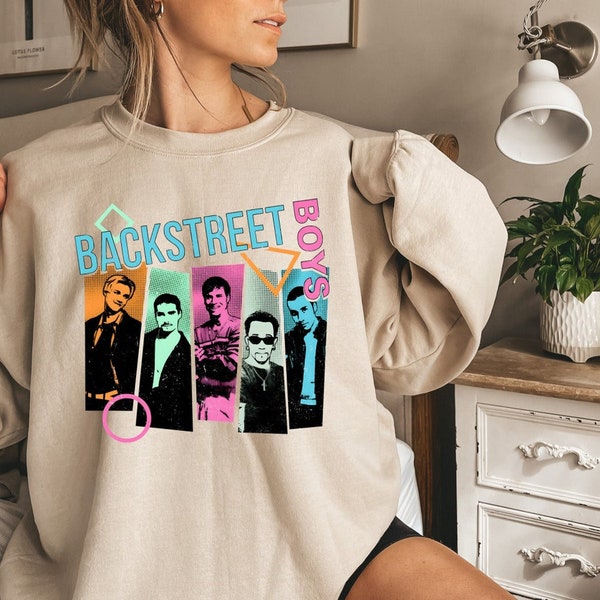 Pop Music Bring Memory Back Street Men Women Boys Girls 7 Sweatshirt, BSB Rock Shirt,Bring Memory Back,Backstreet Boy Band,Vintage Pop Shirt