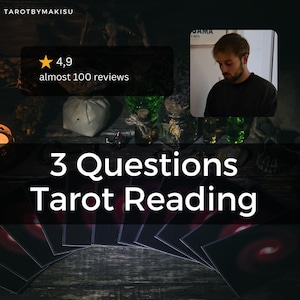 Lectura del Tarot de 3 Preguntas | Perspectivas psíquicas | Amor, carrera y orientación espiritual