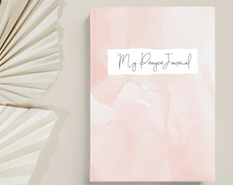 Hardcover gebedsdagboek, bijbelstudiedagboek, geloofsdagboek, bijbeldagboek, dankbaarheidsdagboek, dagelijks gebedsdagboek, devotiedagboek