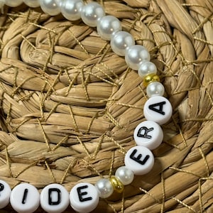 In My Bride Era Friendship Bracelet - Bride Gift - Swiftie Bride Bracelet - Swiftie Wedding - Bride to Be Gift