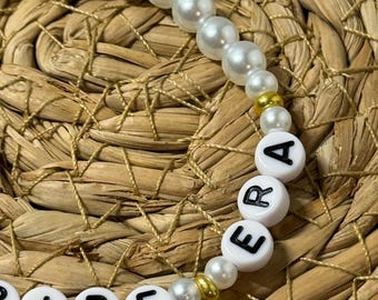In My Bride Era Friendship Bracelet - Bride Gift - Swiftie Bride Bracelet - Swiftie Wedding - Bride to Be Gift