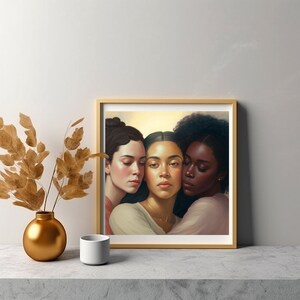 Digital Image of painting &quot;Unity&quot;