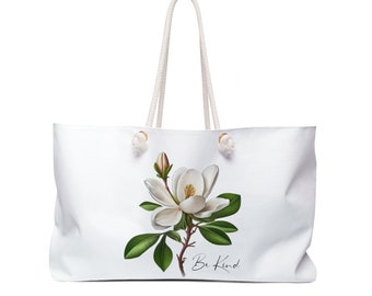 Weekender Tote Bag |  Magnolia Design Oversize Tote Bag