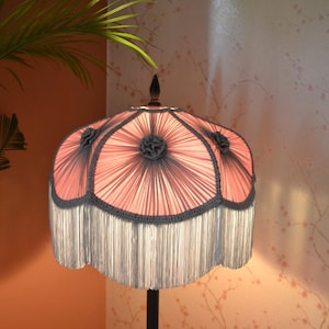 Lampshade Grey Lampshade Table Lampshade Floor Lampshade Ceiling Lampshade Victorian lampshade/designer lampshade/retro lampshade