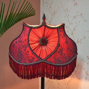 lampshade/burgundy lampshade/table lampshade/fabric lampshade/floor lampshade/ceiling lampshade/silk lampshade/olive lampshade/vintage shade