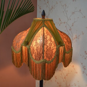 lampshade antique gold lampshade/table lampshade/fabric lampshade/floor lampshade/ceiling lampshade/designer lampshade/retro lampshade/shade