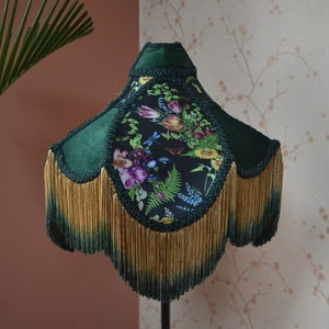 lampshade black lampshade fringe lampshade victorian lampshade/table lamp/floor lampshade/ceiling lampshade/printed lampshade/silk lampshade