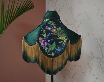 lampshade black lampshade fringe lampshade victorian lampshade/table lamp/floor lampshade/ceiling lampshade/printed lampshade/silk lampshade