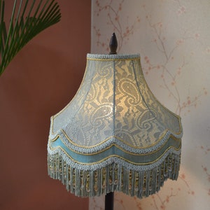 Lampshade fern green lampshade bedside lampshade table lampshade/floor lampshade/ceiling lampshade/victorian lampshade/designer lampshade