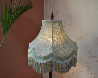 Lampshade fern green lampshade bedside lampshade table lampshade/floor lampshade/ceiling lampshade/victorian lampshade/designer lampshade