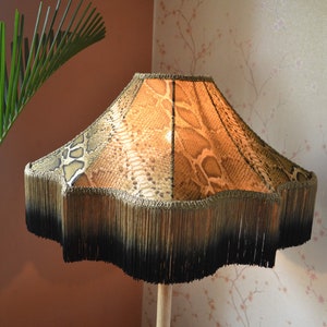 Lampshade gold bedside lampshade table lampshade/floor lampshade/ceiling lampshade/victorian lampshade/designer lampshade/retro shade/shade