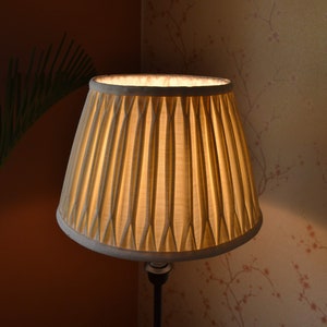 lampshade ivory lampshade pinch pleated set of 2 lampshade/table lamp/floor lampshade/linen lampshade/ceiling lampshade/bedside lampshade