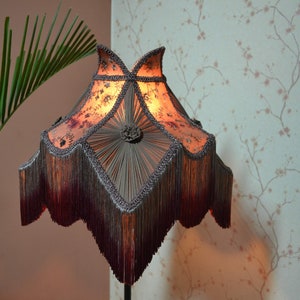 lampenkap bruine lampenkap ombre lampenkap/tafellampenkap/stoffen lampenkap/vloerlampenkap/vintage lampenkap/plafondlampenkap/retro lampenkap