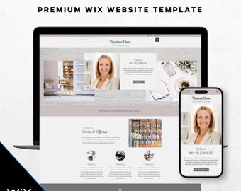 Modern Wix Website Template | Coaches & Service Providers