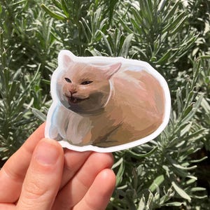 Adesivo de gato Mwehehe