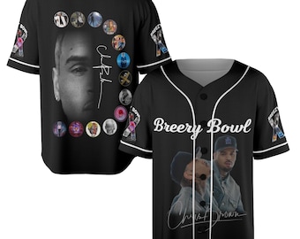 Chris Brown Breezy Bowl XX Baseball Jersey, Personalized Chris Brown Jersey, Breezy Bowl XX Shirt, Chris Brown Shirt, Breezy Bowl 2025 Tee