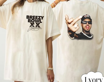 Comfort Colors® Chris Brown Breezy Bowl XX Tour Shirt, Chris Brown Shirt, Chris Brown Fan Gift, Chris Brown Merch Shirt, Cb Tour 2025 Shirt