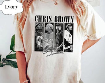 Comfort Colors® Chris Brown Breezy Bowl XX Tour Shirt, Chris Brown Shirt, Chris Brown Fan Gift, Chris Brown Merch Shirt, Cb Tour 2025 Shirt
