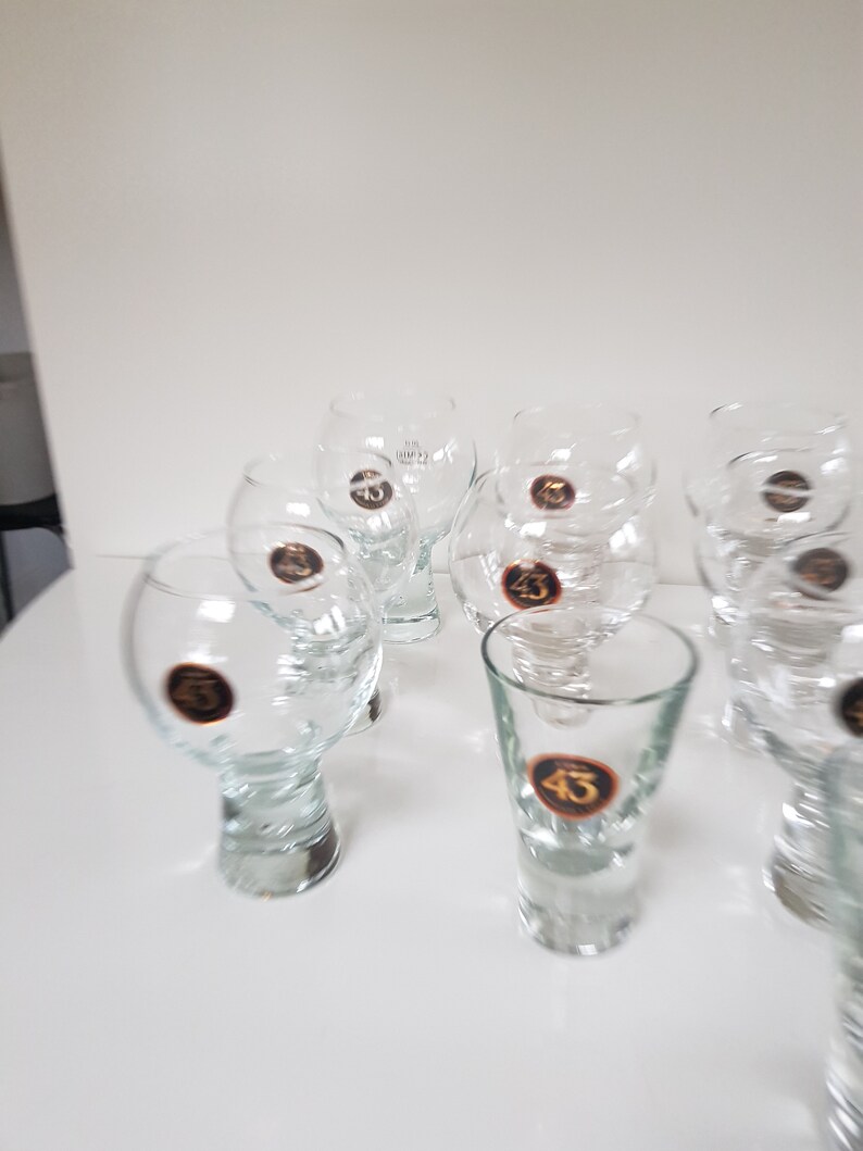 Licor 43 Glasses 16 Pieces Etsy