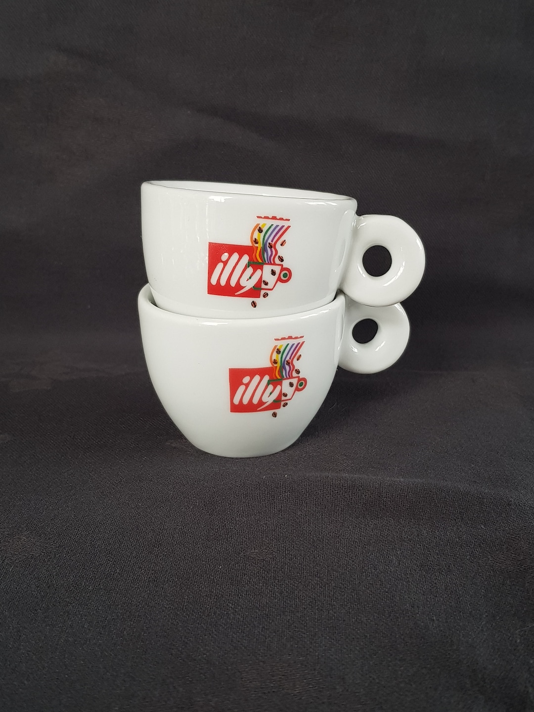 2 Illy Espresso Cups Set of 2 Etsy