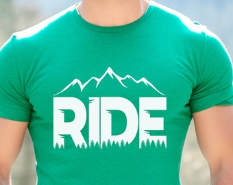 Randonnée, Plein air, Vélo de montagne, Cadeau vélo, T-shirt de vélo, T-shirt de vélo, T-shirt de vélo, Cyclisme, T-shirt de vélo, Vêtements de vélo, T-shirt unisexe