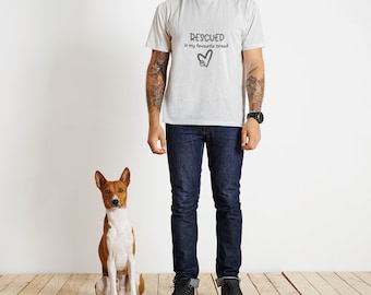 Rescue Dog shirt - Mental Health T-shirt - Mental Health Matters, Anxiety, t-shirt, therapist clothes