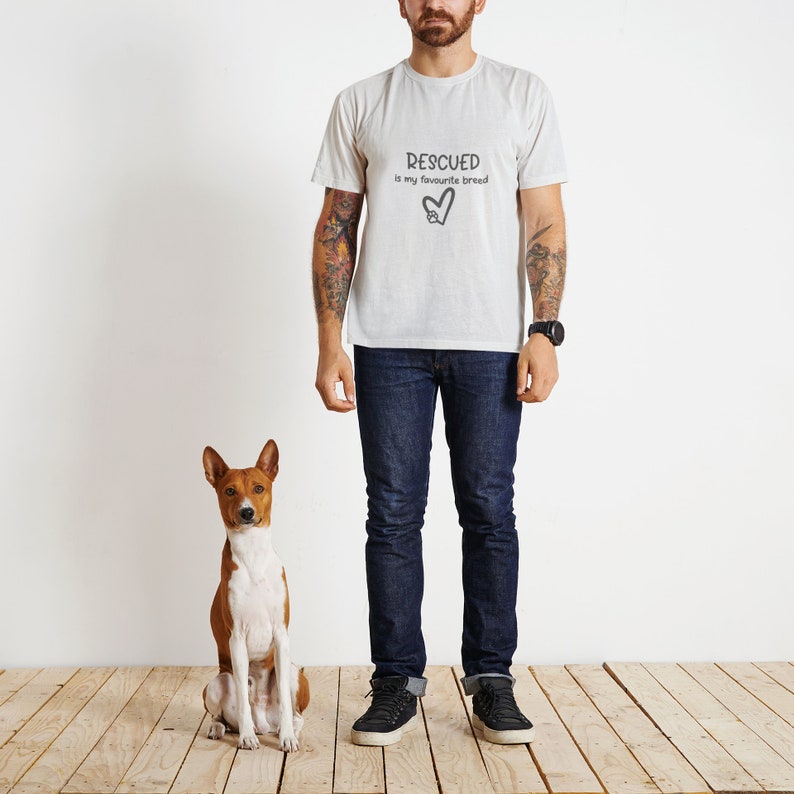 Rescue Dog shirt Mental Health T-shirt Mental Health Matters, Anxiety, t-shirt, therapist clothes image 1