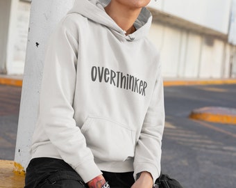 Overthinker - Mental Health Hoodie - Awareness, therapist clothes, hoodies,