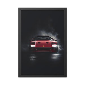 Ferrari Poster For Bedroom Minimalistic Ferrari F40 Wall Art Room Decor Car Digital Poster Print