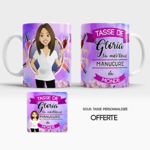 Mug Cup Manicure Gift to Personalize