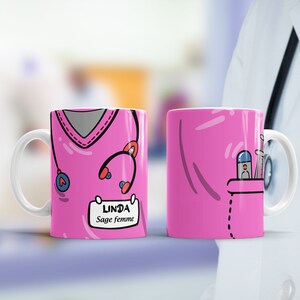 Tasse à Café Doctor In Progress. Idées Cadeaux Future MD, Tasse Pour étudiant En Médecine, Cérémonie De La Blouse Blanche - France