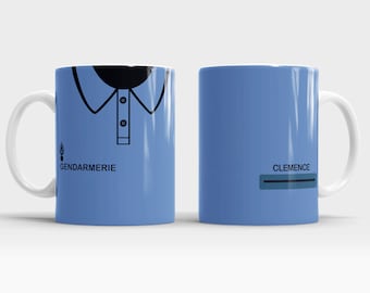 Mug Tasse  Gendarmerie - prénom à personnaliser