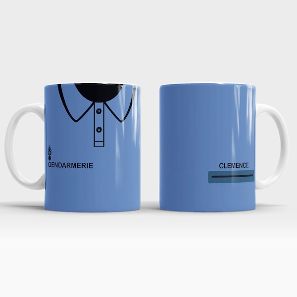 Mug Tasse  Gendarmerie - prénom à personnaliser