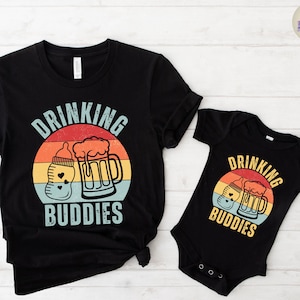 Drinking Buddies T-Shirt: Matching Father & Child Tee
