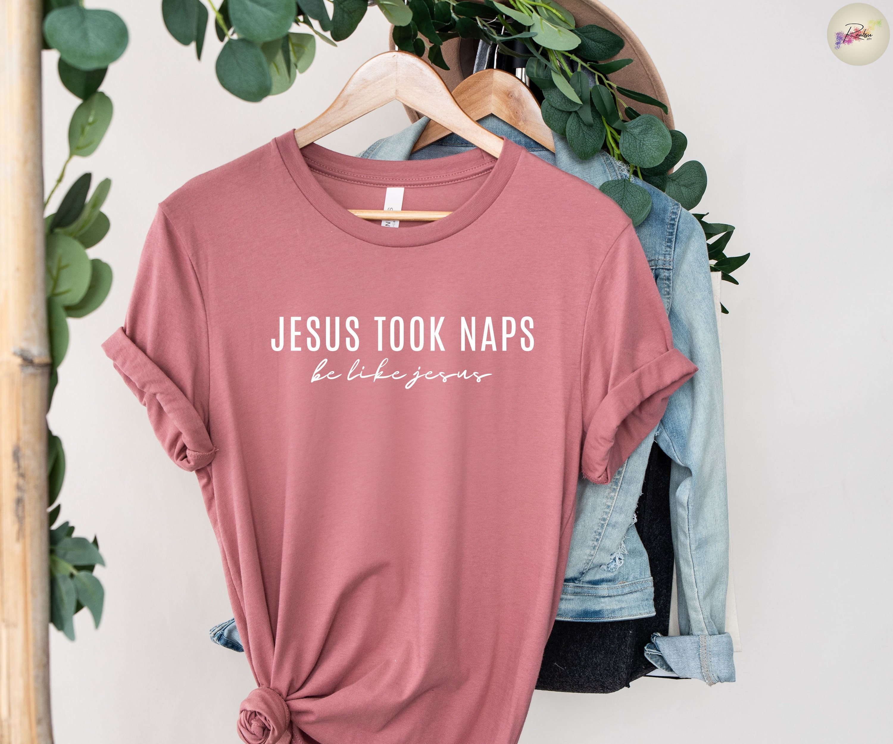 Jesus Took Naps Be Like Jesus T-Shirt, Christian Prayer Religious Church Shirt, Faithful Jesus Lover Humor Gift Tee, Catholic Family Apparel