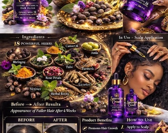 Elixir capilar botánico de lujo The Sovereign Crown™