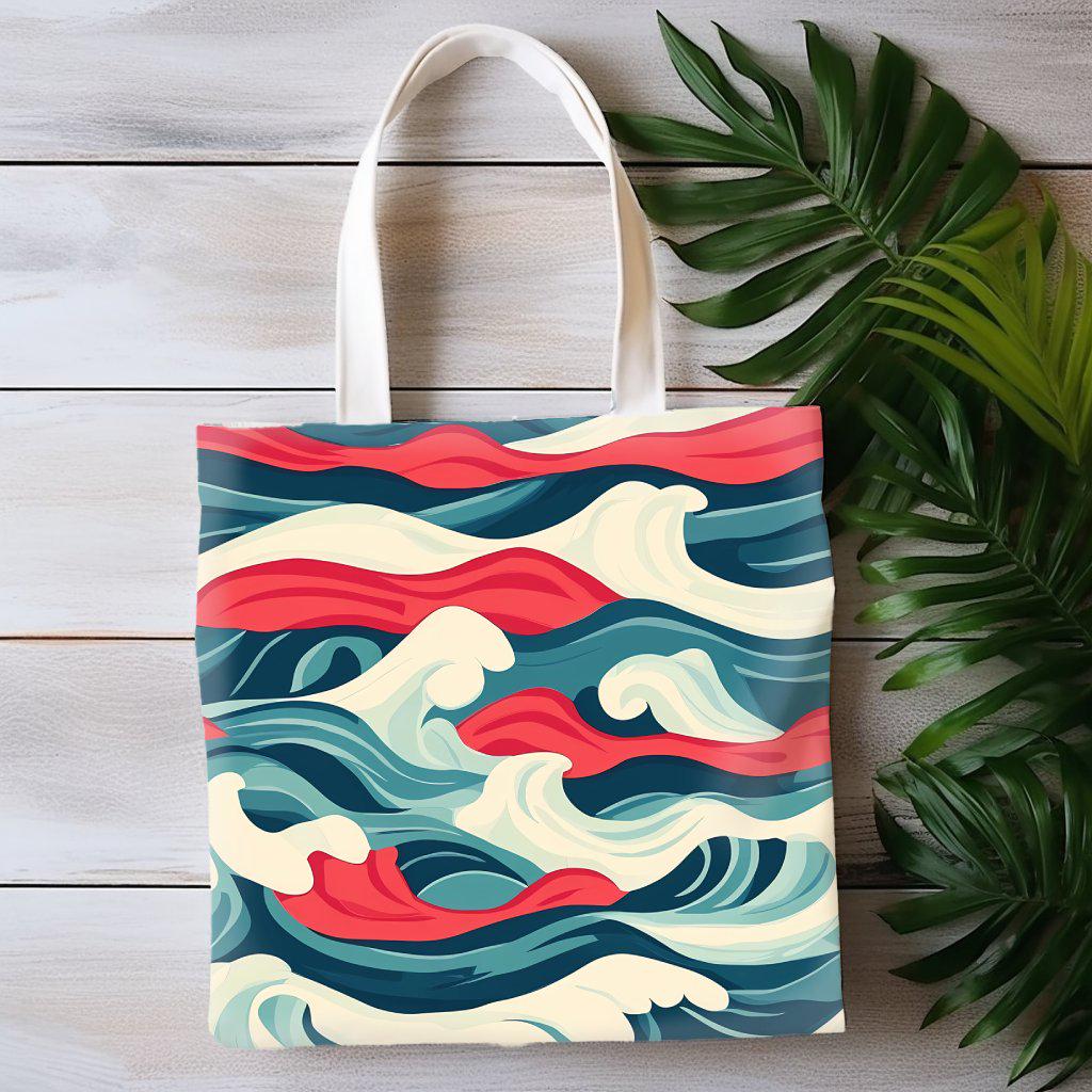 Wave Themed Seamless Patterns | Digital Scrapbook Paper (digital ...
