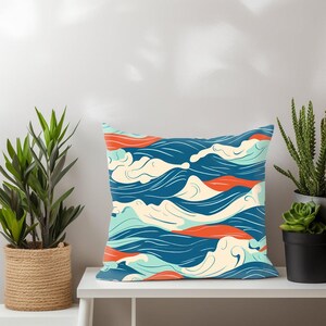 Wave Themed Seamless Patterns | Digital Scrapbook Paper (digital ...