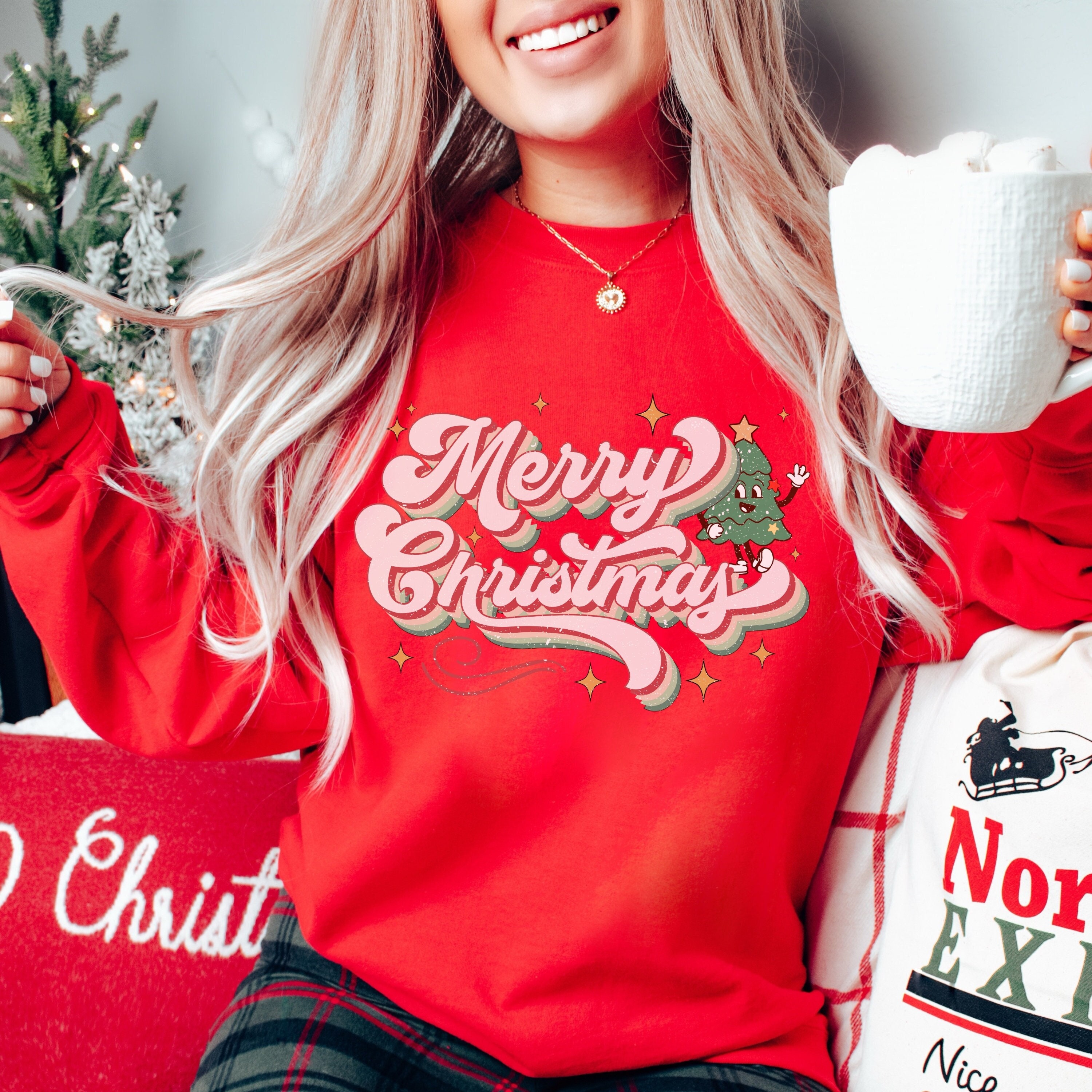 Old store christmas sweaters