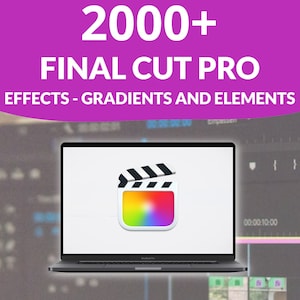 Final Cut Pro Effects Package: 2000+ Gradients and Elements