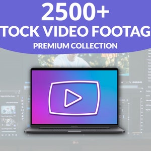 2500+ Stock Video Footage PREMIUM Collection | High-Quality Clips