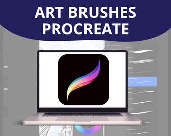 Art Brushes Procreate Package Brushesh Drawing Portrait Brushes
