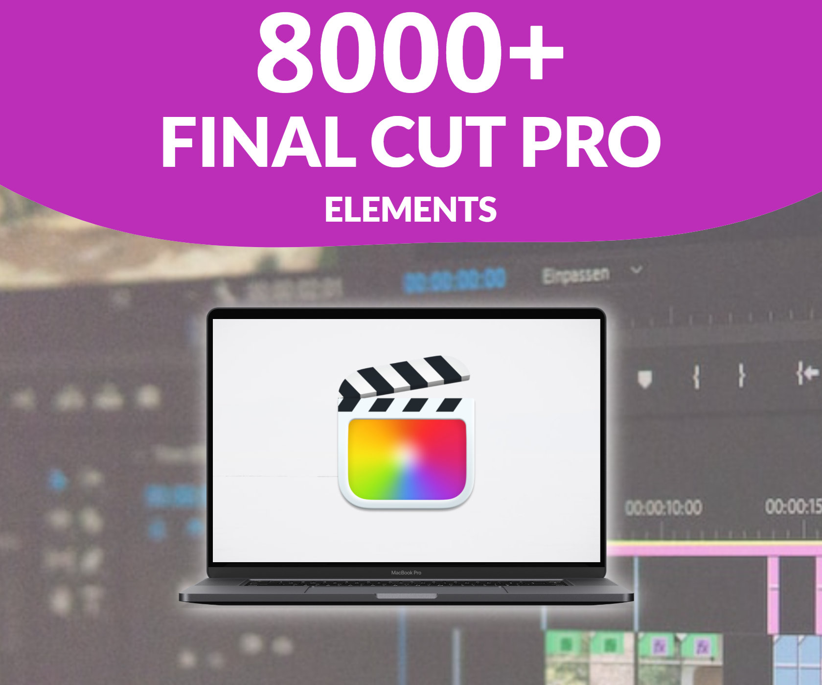 Final Cut Pro Elements Mega Package 8000 Transitions Titles Effects