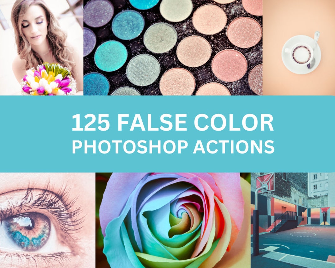 125 False Color Photoshop Actions for Graphic Designers | Adobe ...