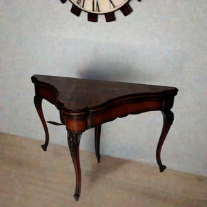 Tavolo da gioco inglese apribile di fine XVIII secolo