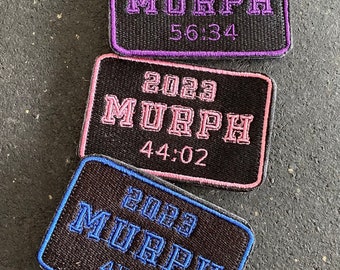 Personalized MURPH patch, weight vest patch 2024/2023
